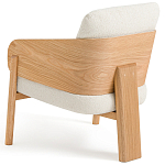 Кресло с каркасом из массива дуба Gallin Chair Boucle варинант исполнения - 4 | Loft Concept во Владивостоке