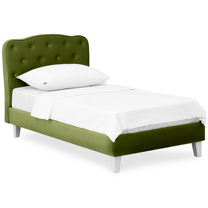 Кровать с мягким изголовьем Luna Palmer Bed Мульти Кровать с мягким изголовьем Luna Palmer Bed Мульти во Владивостоке | Loft Concept