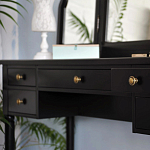 Туалетный столик Stylish Black варинант исполнения - 3 | Loft Concept во Владивостоке