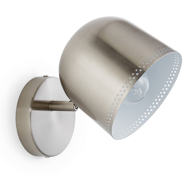 Бра в индустриальном стиле Wilona Lighting Никель Бра в индустриальном стиле Wilona Lighting Никель во Владивостоке | Loft Concept