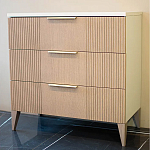 Комод коричневый с 3-мя ящиками на 4-х ножках Harper Line варинант исполнения - 3 | Loft Concept во Владивостоке