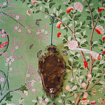 Обои ручная роспись Belvoir Pistachio варинант исполнения - 5 | Loft Concept во Владивостоке