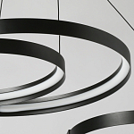 Люстра подвесная светодиодная в виде волнообразной ленты Ribbon Vortex варинант исполнения - 7 | Loft Concept во Владивостоке