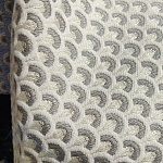 Мебельная ткань Жакард Чешуя бежевый цвет N 1050 варинант исполнения - 1 | Loft Concept во Владивостоке