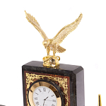 Настольный письменный набор из лемезита и змеевика с декором в виде Орла в подарочной упаковке Successful Leader варинант исполнения - 3 | Loft Concept во Владивостоке