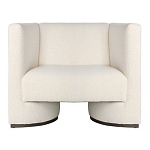 Кресло Florida Lounge Chair с элегантным деревянным декором  варинант исполнения - 2 | Loft Concept во Владивостоке