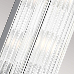  Бра для ванных комнат вертикальное с длинным прозрачным рифленым плафоном Feiss варинант исполнения - 3 | Loft Concept во Владивостоке