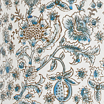 Настольная лампа цилиндрическая с цветочной росписью Lamp Flower Painting варинант исполнения - 1 | Loft Concept во Владивостоке