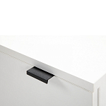 Тумба прикроватная белая с ящиками Strict Lines варинант исполнения - 4 | Loft Concept во Владивостоке