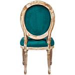 Стул из натурального бука зелёный с цветочным принтом Impressionism in Color варинант исполнения - 2 | Loft Concept во Владивостоке