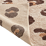 Ковер из хлопка с леопардовым принтом Soft Hugs варинант исполнения - 3 | Loft Concept во Владивостоке