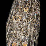 Бра с каскадом из прозрачного хрусталя и корпусом из металла цвета хром Constant Sparks варинант исполнения - 4 | Loft Concept во Владивостоке