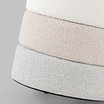 Пуф Three Colors в ткани букле из трех цветов  варинант исполнения - 5 | Loft Concept во Владивостоке