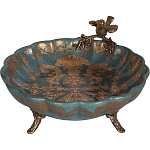 Блюдо фарфоровое Птица на ветке Flora варинант исполнения - 2 | Loft Concept во Владивостоке