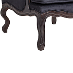 Кресло George Grand Armchair black velour варинант исполнения - 5 | Loft Concept во Владивостоке