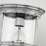 Потолочный светильник для ванных комнат с цилиндрическим стеклянным плафоном и одной лампой Hinkley варинант исполнения - 15 | Loft Concept во Владивостоке