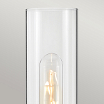 Бра для ванных комнат с прозрачным стеклянным плафоном в форме цилиндра Hinkley варинант исполнения - 16 | Loft Concept во Владивостоке