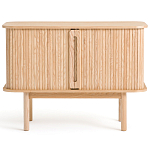 Длинный низкий буфет с 2-мя раздвижными дверцами Toinette Light Cupboard варинант исполнения - 8 | Loft Concept во Владивостоке