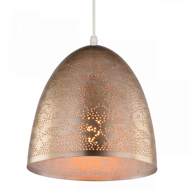 Подвесной светильник perforation oriental ornament dome Золотой во Владивостоке | Loft Concept 