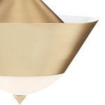 Подвесной светильник светодиодный конусообразный Сone Shaped Gold Pendant варинант исполнения - 1 | Loft Concept во Владивостоке