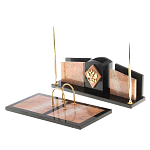 Настольный письменный набор из розового мрамора Marble Accessory варинант исполнения - 2 | Loft Concept во Владивостоке