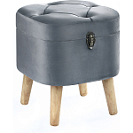 Пуф Leather with a snap варинант исполнения - 1 | Loft Concept во Владивостоке