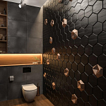 Гипсовая 3D панель с принтографией PM-41 варинант исполнения - 2 | Loft Concept во Владивостоке