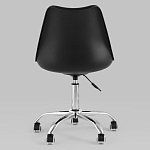 Офисный стул на металлическом основании EGGERY Black варинант исполнения - 4 | Loft Concept во Владивостоке