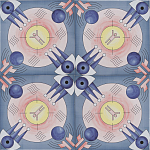 Плитка дизайнерская с узором Элемент варинант исполнения - 2 | Loft Concept во Владивостоке