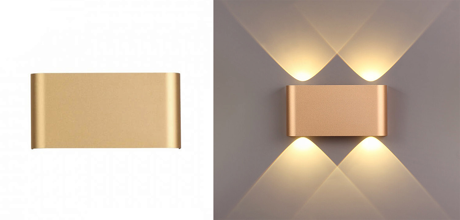 Бра Obverse Gold Rectangle A Wall lamp Бра Obverse Gold Rectangle A Wall lamp - Loft-Concept во Владивостоке