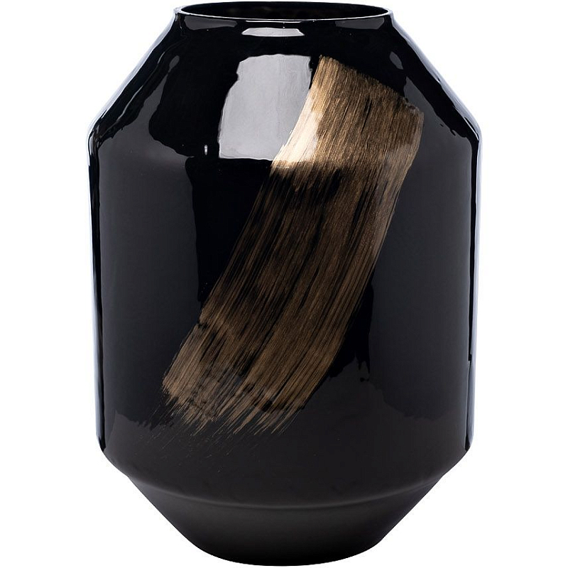 Ваза Adrianna is black with a smear 38 Черный Ваза Adrianna is black with a smear 38 Черный во Владивостоке | Loft Concept
