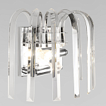 Бра цвета никель с изогнутыми хрустальными элементами Radiant Ribbons варинант исполнения - 4 | Loft Concept во Владивостоке