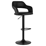 Барный стул черного цвета Strohach варинант исполнения - 1 | Loft Concept во Владивостоке