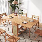 Обеденный стол раскладной из дерева Astiс Table варинант исполнения - 3 | Loft Concept во Владивостоке