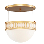 Подвесной светильник с фактурным золотым каркасом Exceptional Classic Design варинант исполнения - 3 | Loft Concept во Владивостоке