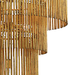 Люстра трёхъярусная золотого цвета Metal Tentacles варинант исполнения - 2 | Loft Concept во Владивостоке