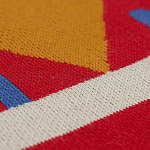 Плед хлопковый по мотивам чувашских орнаментов Ural and Siberian Patterns варинант исполнения - 4 | Loft Concept во Владивостоке