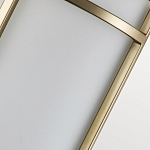 Бра с геометрическим каркасом и матовым белым цилиндрическим плафоном Feiss варинант исполнения - 4 | Loft Concept во Владивостоке