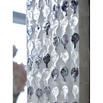 Прямоугольное зеркало с инкрустацией раковинами устриц Mother оf Pearl Facets варинант исполнения - 4 | Loft Concept во Владивостоке