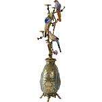 Бронзовый подсвечник Птичий рай Flora варинант исполнения - 3 | Loft Concept во Владивостоке