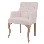 Кресло Mason Classical Armchair beige flax варинант исполнения - 3 | Loft Concept во Владивостоке