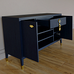 Комод-буфет Elsa Dreams Blue с открытыми полками   варинант исполнения - 6 | Loft Concept во Владивостоке