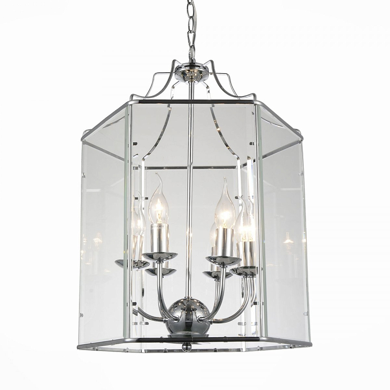 Подвесной светильник DUTCH Glass Pendant Chrome 40 Хром Подвесной светильник DUTCH Glass Pendant Chrome 40 Хром во Владивостоке | Loft Concept