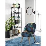 Металлический стеллаж Menzie Black Wide Metal Rack варинант исполнения - 3 | Loft Concept во Владивостоке