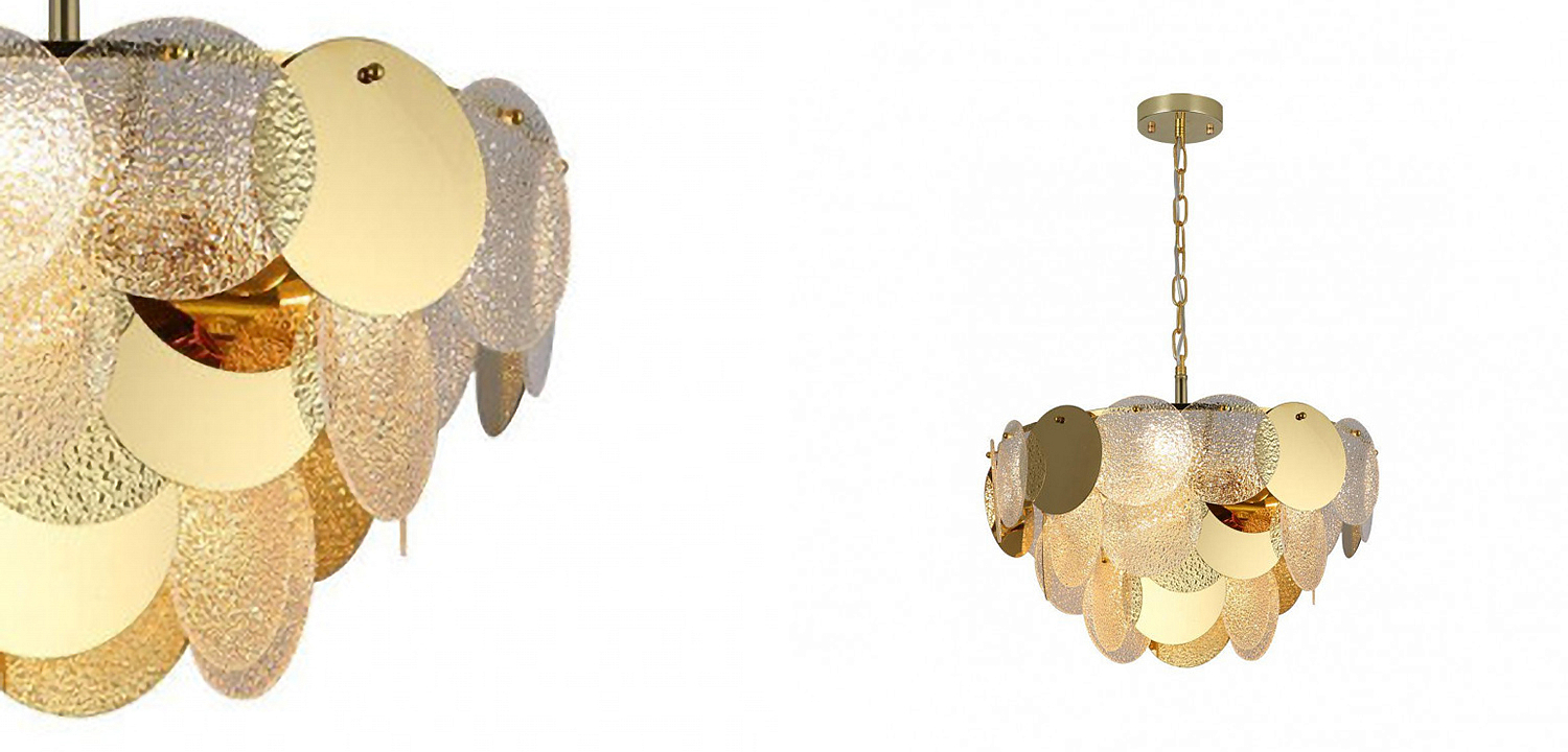 Люстра Gaetano Chandelier gold Люстра Gaetano Chandelier gold - Loft-Concept во Владивостоке