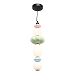 Подвесной светильник фигурный с керамическими элементами 24W LED Fragrant Light варинант исполнения - 4 | Loft Concept во Владивостоке