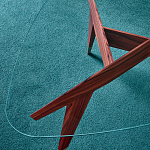 Дизайнерский кофейный стол со стеклянной столешницей Gio Ponti D.552.2 Coffee Table варинант исполнения - 5 | Loft Concept во Владивостоке