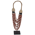 Этническое длинное ожерелье из бус и ракушек Aboriginal Long Necklace варинант исполнения - 1 | Loft Concept во Владивостоке