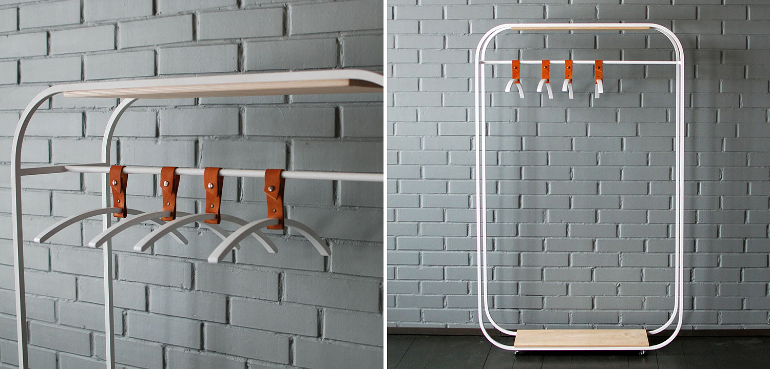 Рейл Austen Industrial Metal Rust Clothes Rail Рейл Austen Industrial Metal Rust Clothes Rail - Loft-Concept во Владивостоке