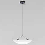 Подвесной светильник с белым тканевым плафоном в форме облака Crystal Cloud Junction варинант исполнения - 4 | Loft Concept во Владивостоке